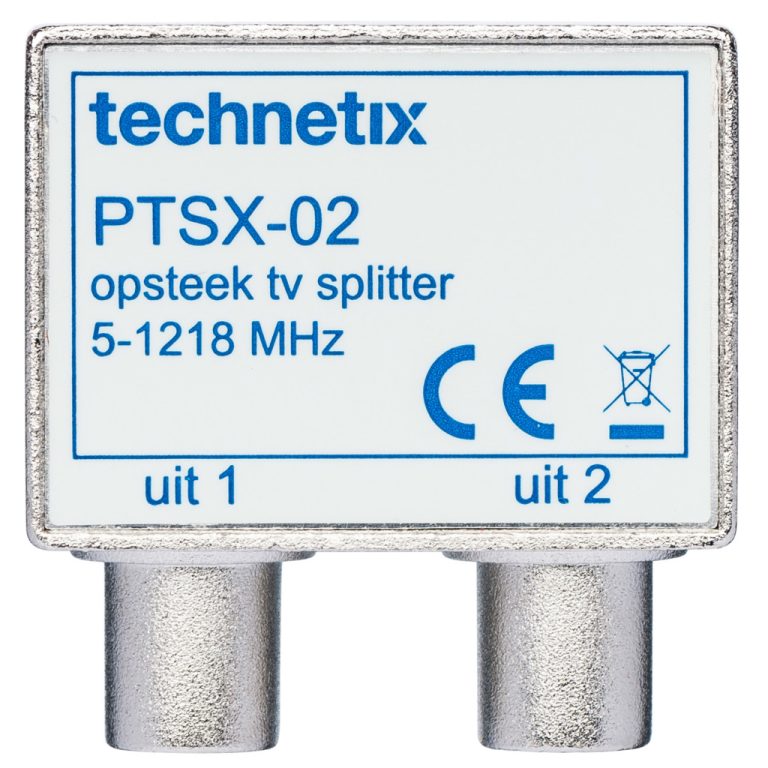 Technetix 2-weg Tv Splitter PTSX02 | Kopen bij Flickmyhouse