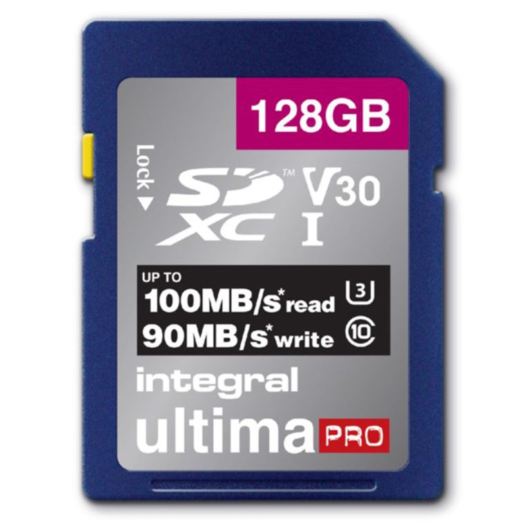 Integral Sdxc V30 100/90mbs Pro 128gb | Kopen bij Flickmyhouse