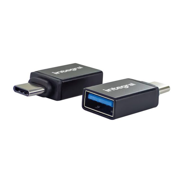 Integral Adapter(2x) Usb-a > Usb-c | Kopen bij Flickmyhouse