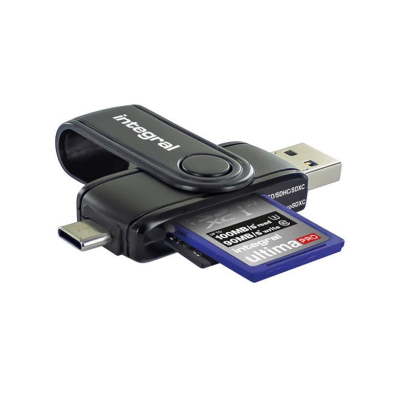 Integral Reader Sd/microsd Usb-a/usb-c | Kopen bij Flickmyhouse