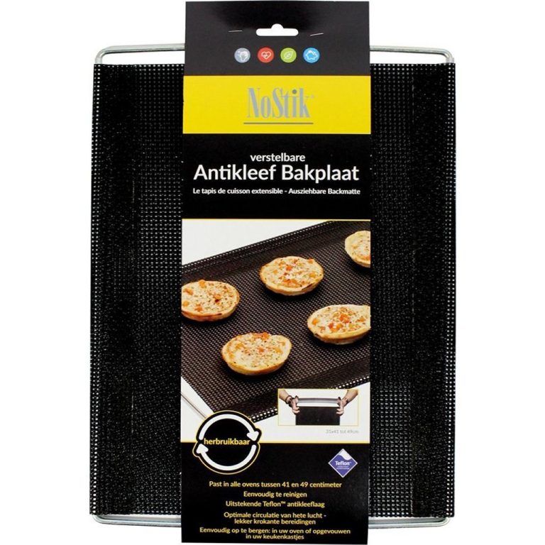 Nostik Crisper Mat 31x41-49 cm Zwart | Kopen bij Flickmyhouse