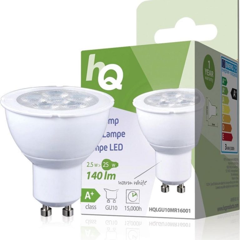 HQ LED Reflektor 2.5W 140 Lumen GU10 | Kopen bij Flickmyhouse