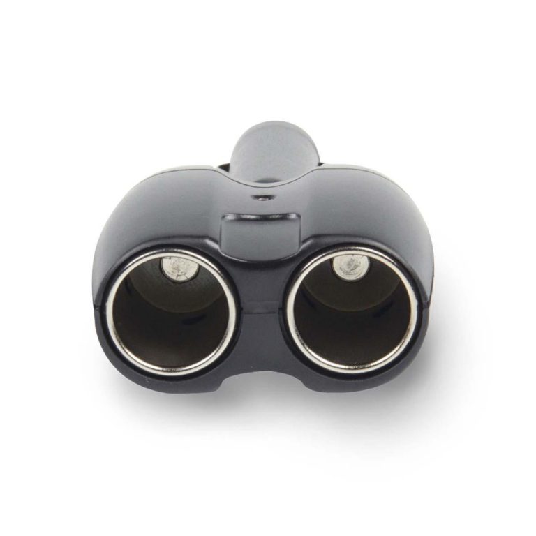 Nedis DCPA002 Universele Dc-voedingsadapter 12 Vdc Autolader 2-weg | Kopen bij Flickmyhouse