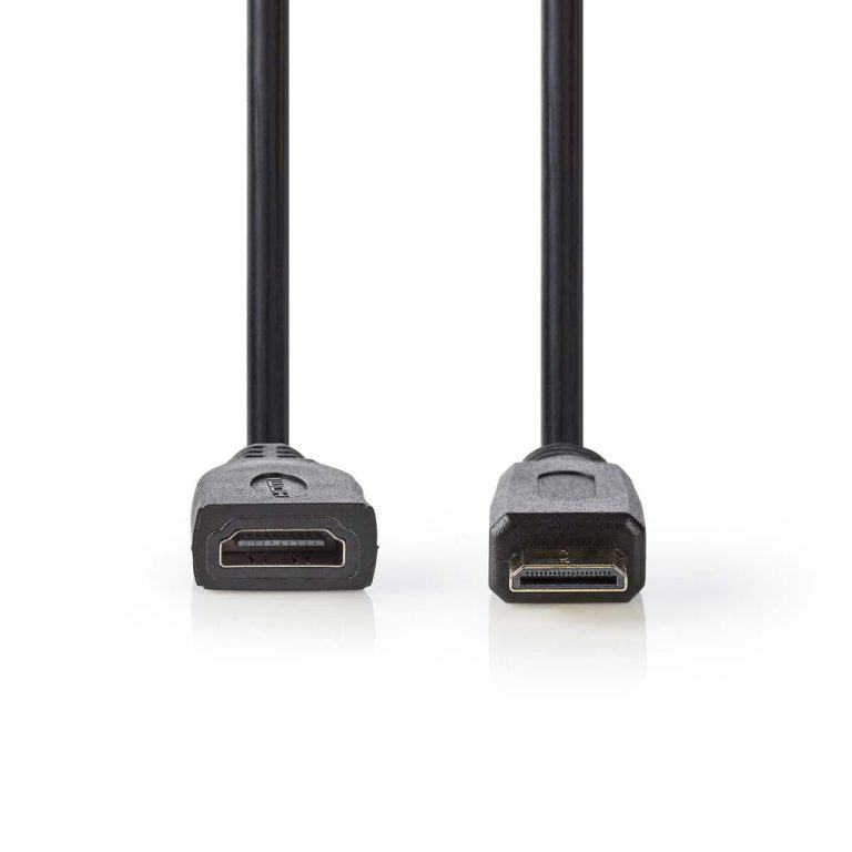 Nedis CVGP34590BK02 High Speed Hdmi-kabel Met Ethernet Hdmi-mini-connector - Hdmi Female 0