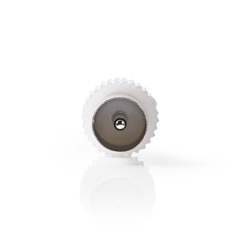 Nedis CSGP40940WT Coaxadapter Iec (coax) Male - Iec (coax) Male Wit | Kopen bij Flickmyhouse