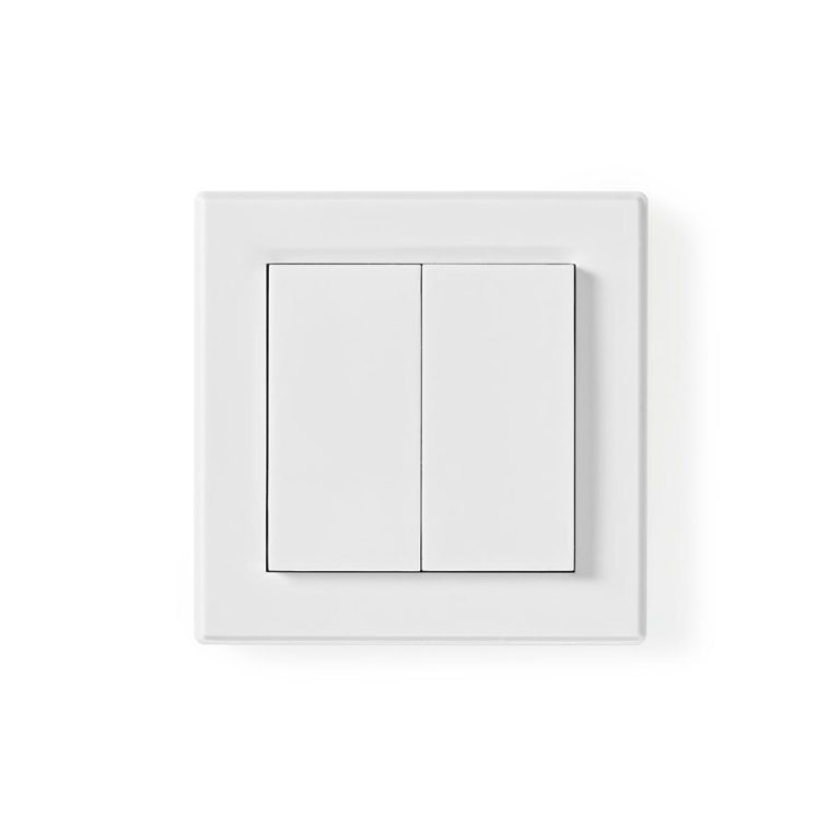 Nedis RFWS20WT Rf Smart Lichtschakelaar Tweevoudig | Kopen bij Flickmyhouse
