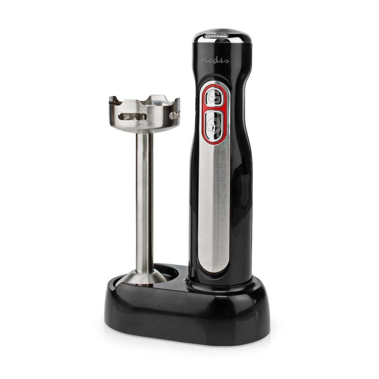 Nedis KAHB600BK Staafmixer 100W Zilver/Zwart | Kopen bij Flickmyhouse