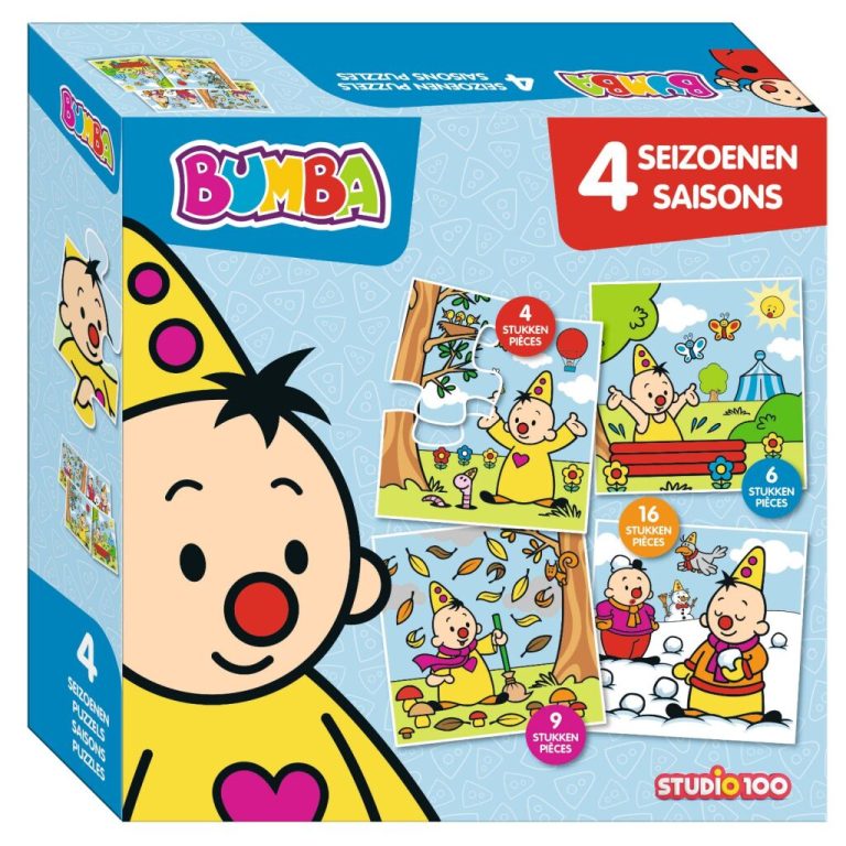 Bumba 4in1 Puzzel 4 Seizoenen 4-16 Stukjes | Kopen bij Flickmyhouse