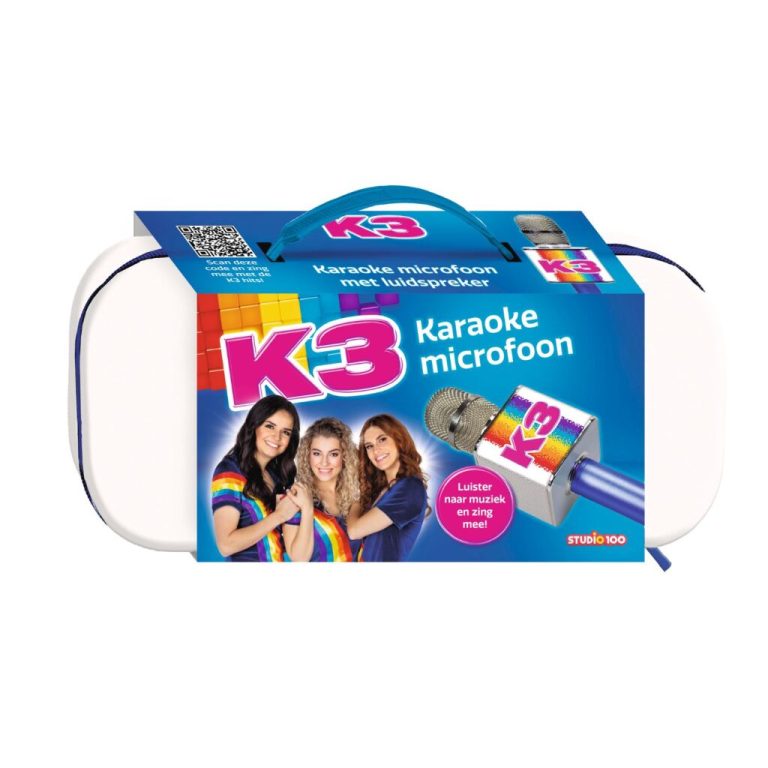 K3 Karaoke Microfoon + Geluid | Kopen bij Flickmyhouse