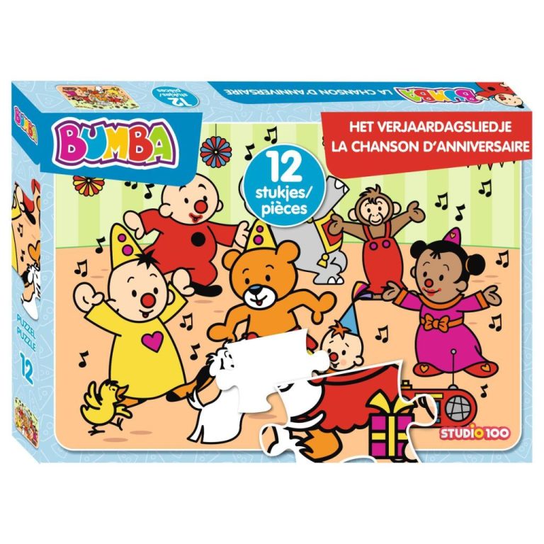 Bumba Puzzel Het Verjaardagslied 12 Stukjes | Kopen bij Flickmyhouse