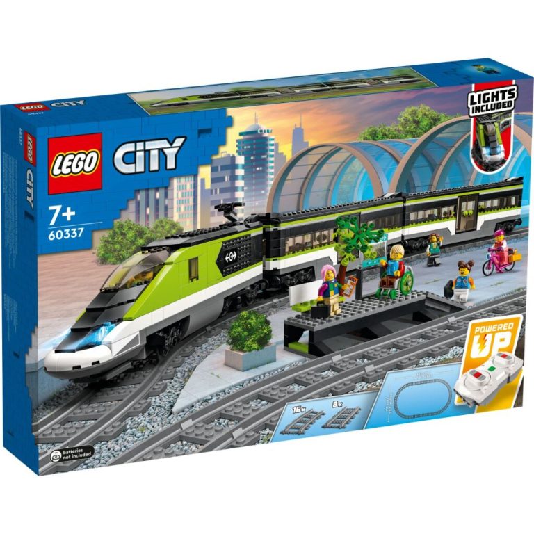 Lego City 60337 Passagierssneltrein + Licht | Kopen bij Flickmyhouse