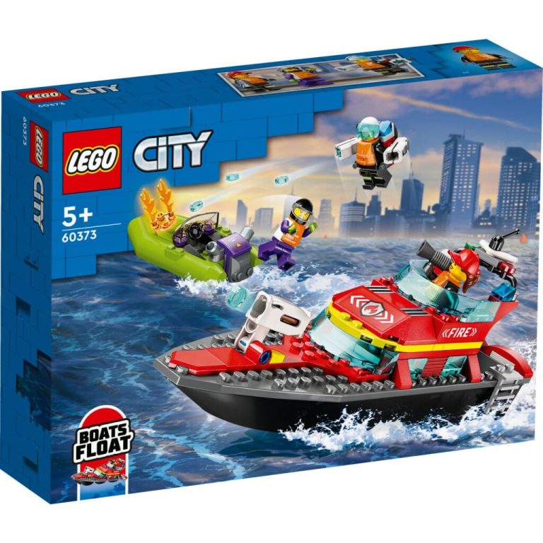 Lego City 60373 Reddingsboot Brand | Kopen bij Flickmyhouse