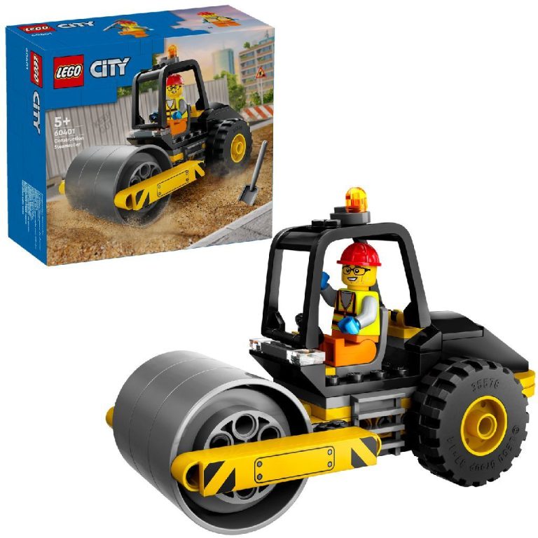 Lego 60401 City Vehicles Construction Steamroller | Kopen bij Flickmyhouse
