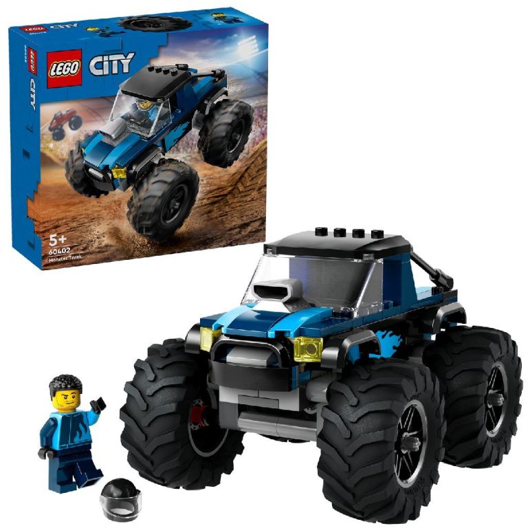 Lego City 60402 Blauwe Monstertruck | Kopen bij Flickmyhouse