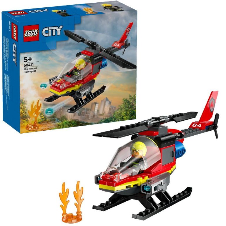 Lego 60411 Brandweerhelikopter | Kopen bij Flickmyhouse