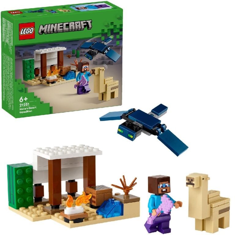 Lego Minecraft 21251 Steve's Desert Expedition | Kopen bij Flickmyhouse