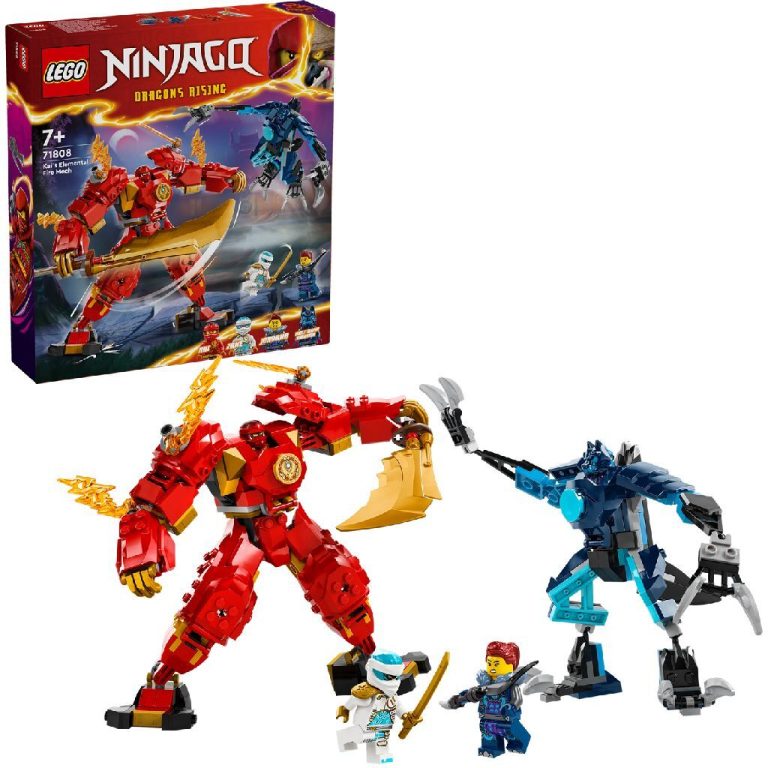 Lego Ninjago 71808 Kais Elementaire Vuurmecha | Kopen bij Flickmyhouse
