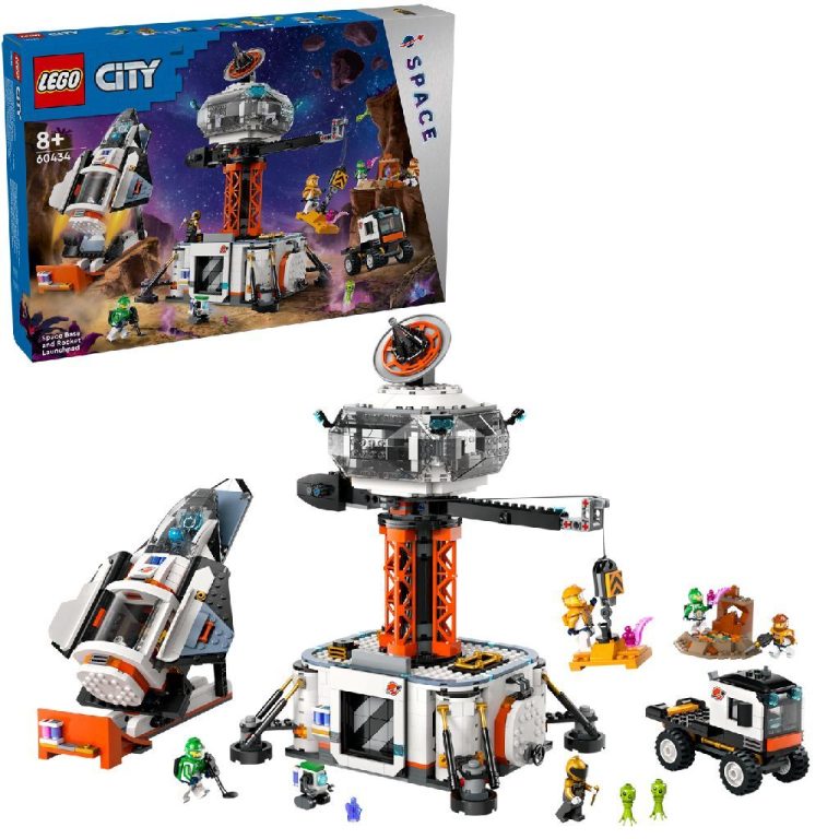 Lego City 60434 Space Ruimtebasis en Raketlanceringsplatform | Kopen bij Flickmyhouse