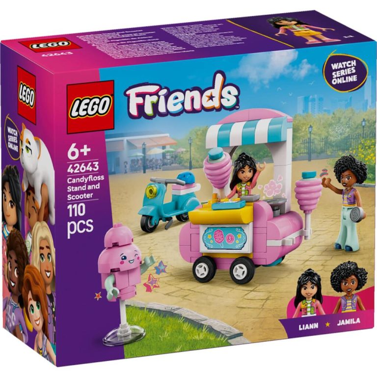 Lego Friends 42643 Suikerspinkraam en Scooter | Kopen bij Flickmyhouse