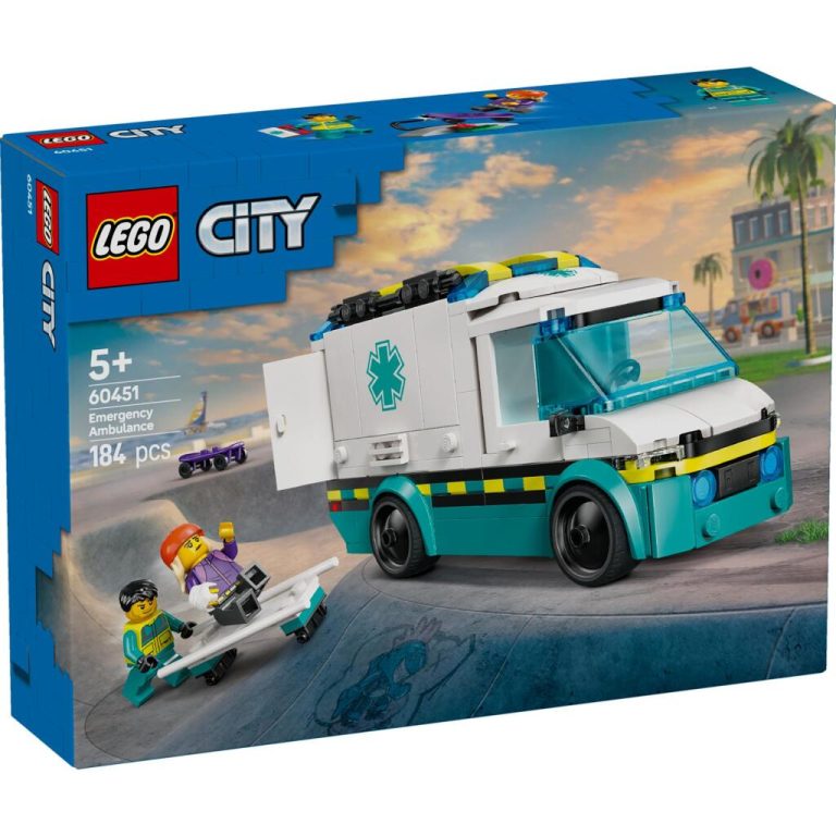 Lego City 60451 Great Vehicles Ambulance | Kopen bij Flickmyhouse