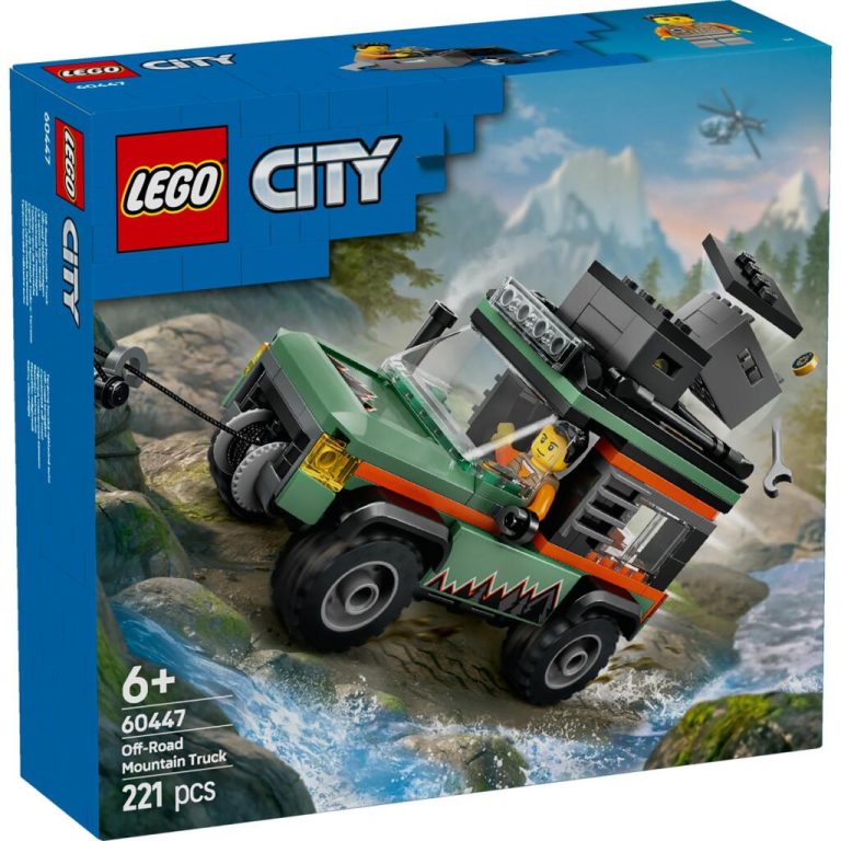 Lego City 60447 Great Vehicles 4x4 Terreinwagen voor in de Bergen | Kopen bij Flickmyhouse