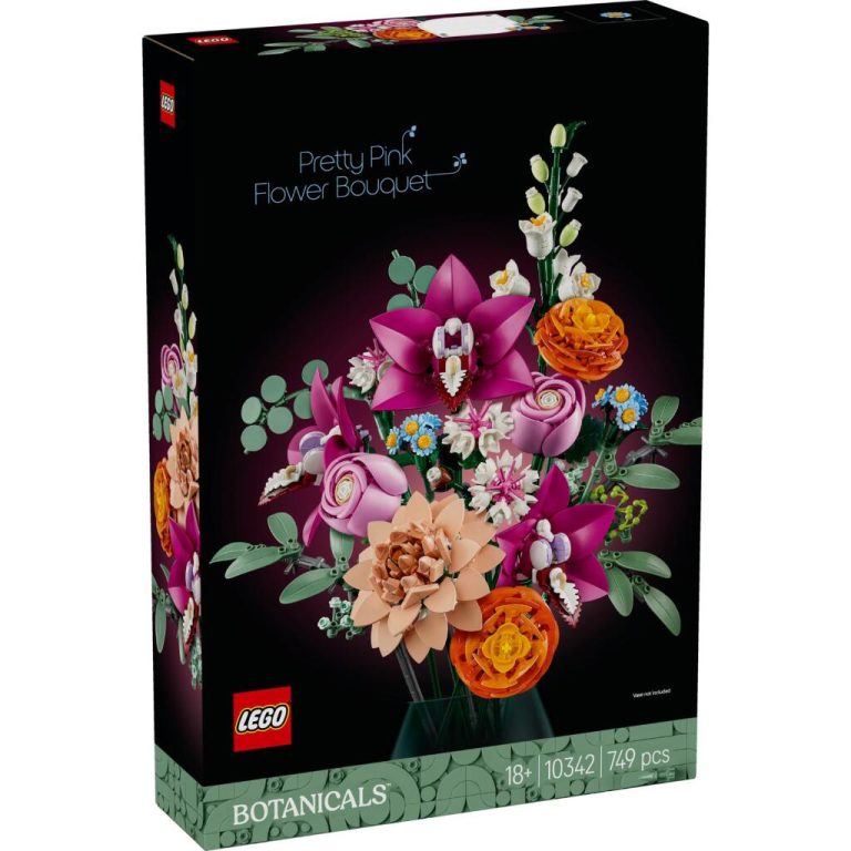 Lego Botanicals 10342 Roze Boeket | Kopen bij Flickmyhouse