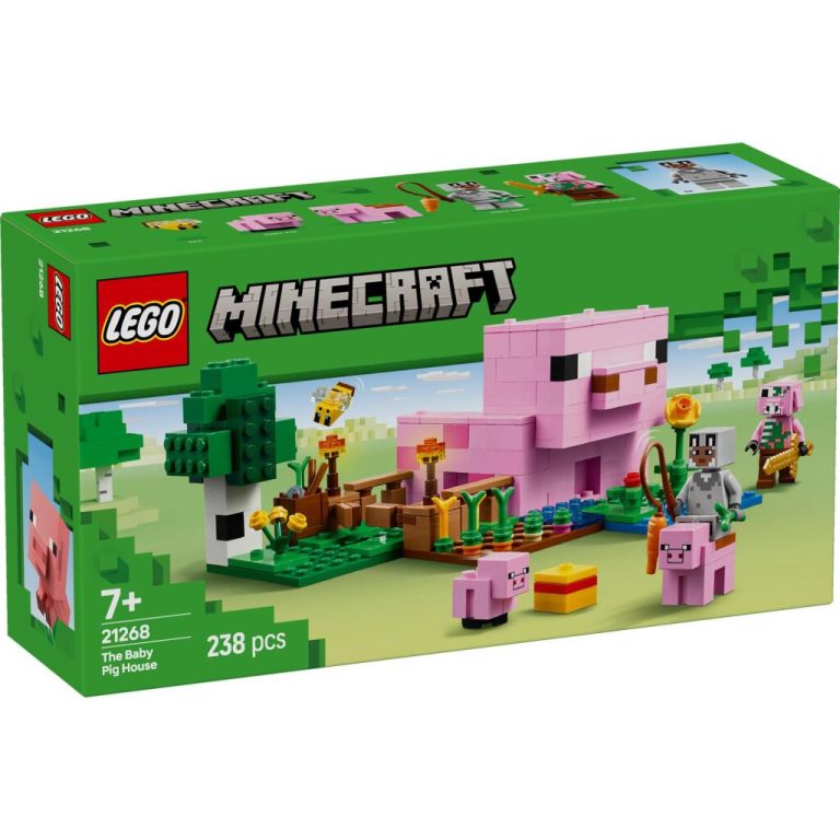 Lego Minecraft 21268 Het Huis Van Het Biggetje | Kopen bij Flickmyhouse
