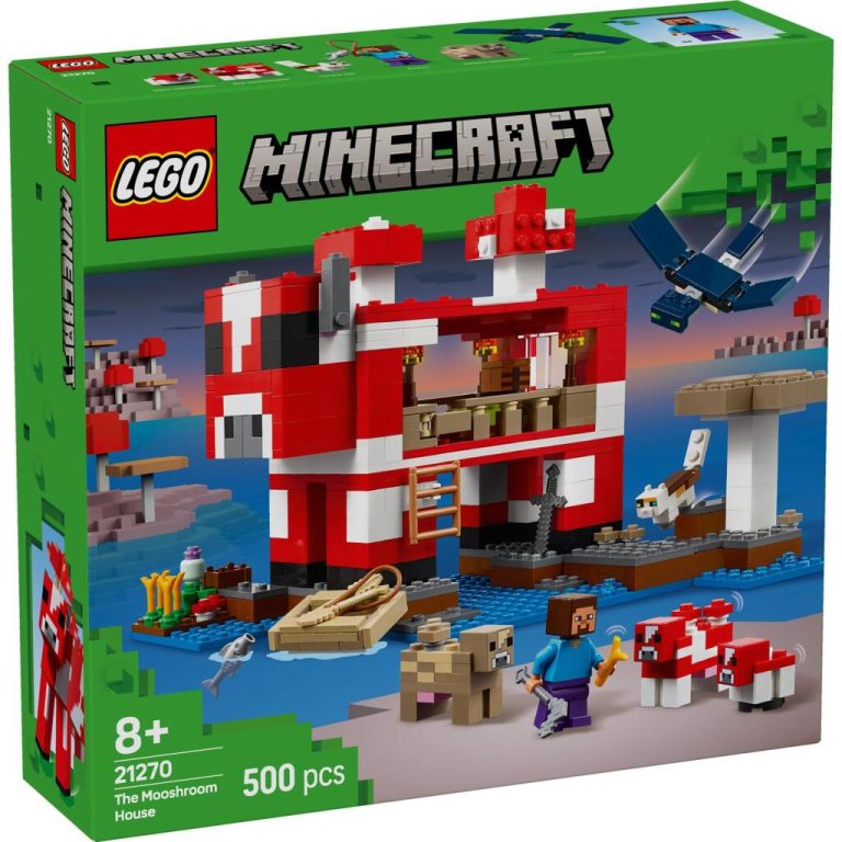 Lego Minecraft 21270 Het Mooshroom Huis | Kopen bij Flickmyhouse