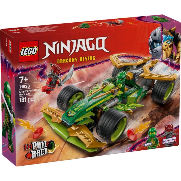 Lego Ninjago 71828 Lloyds Pullback Racewagen | Kopen bij Flickmyhouse
