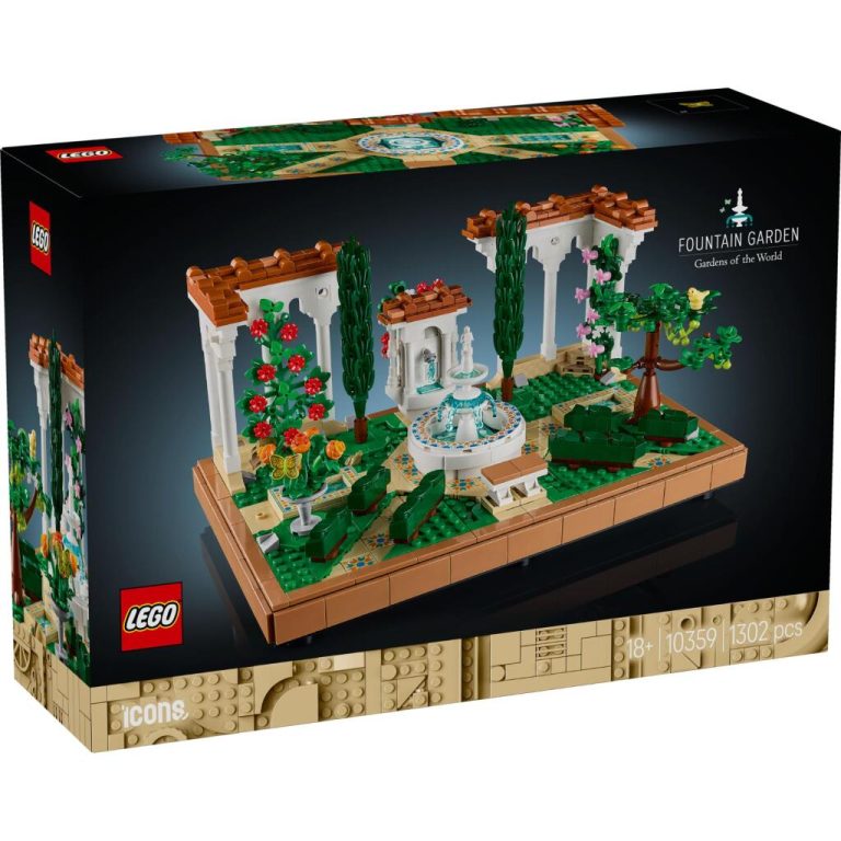 Lego Icons 10359 Tuin met Fontein | Kopen bij Flickmyhouse