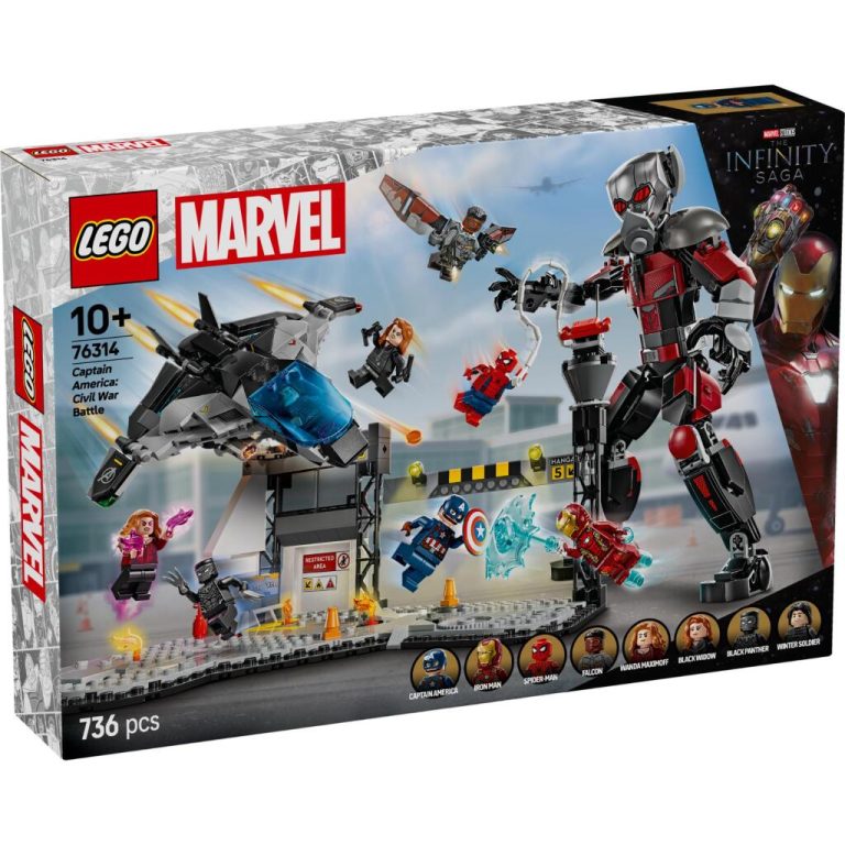 Lego Super Heroes 76314 Marvel Captain America Civil War Actiescene | Kopen bij Flickmyhouse