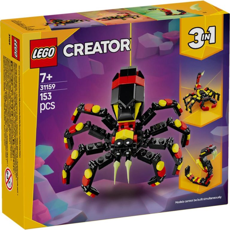 Lego Creator 31159 3in1 Wilde Dieren Spannende Spin | Kopen bij Flickmyhouse