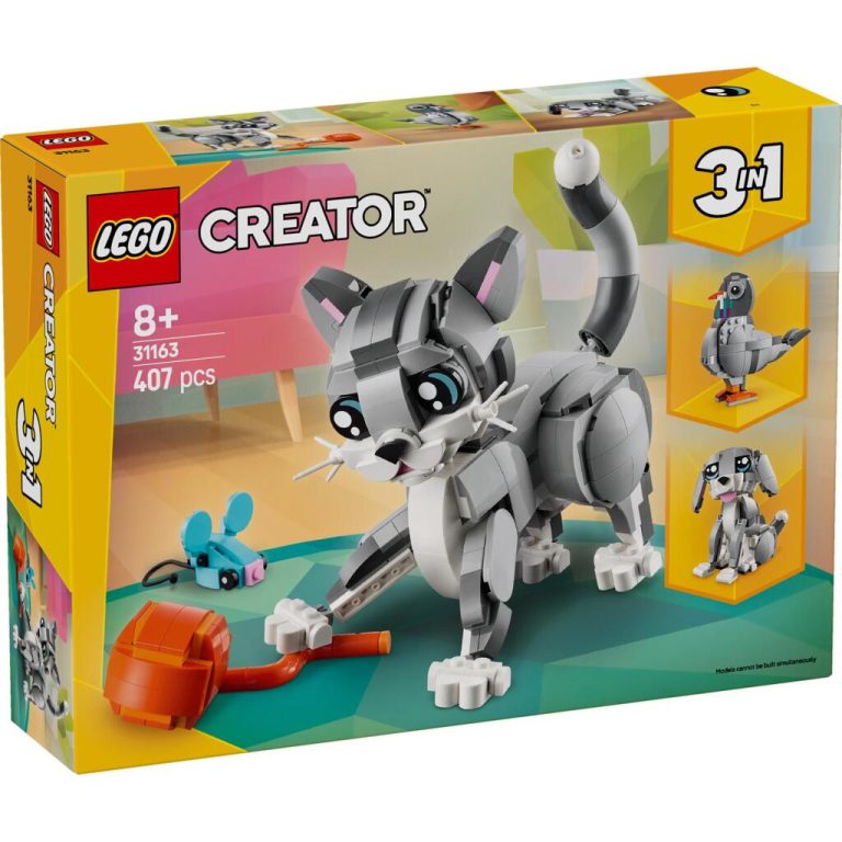 Lego Creator 31163 3in1 Speelse Kat | Kopen bij Flickmyhouse