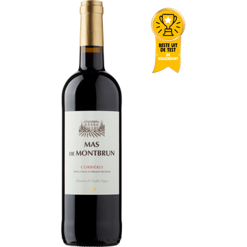 Mas de Montbrun Corbieres 750ML bij Jumbo | Flickmyhouse