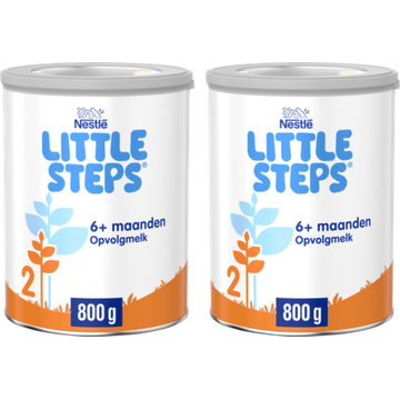 Nestle LITTLE STEPS 2 Opvolgmelk Standaard 6+ maanden 2 x 800 g bij Jumbo | Flickmyhouse
