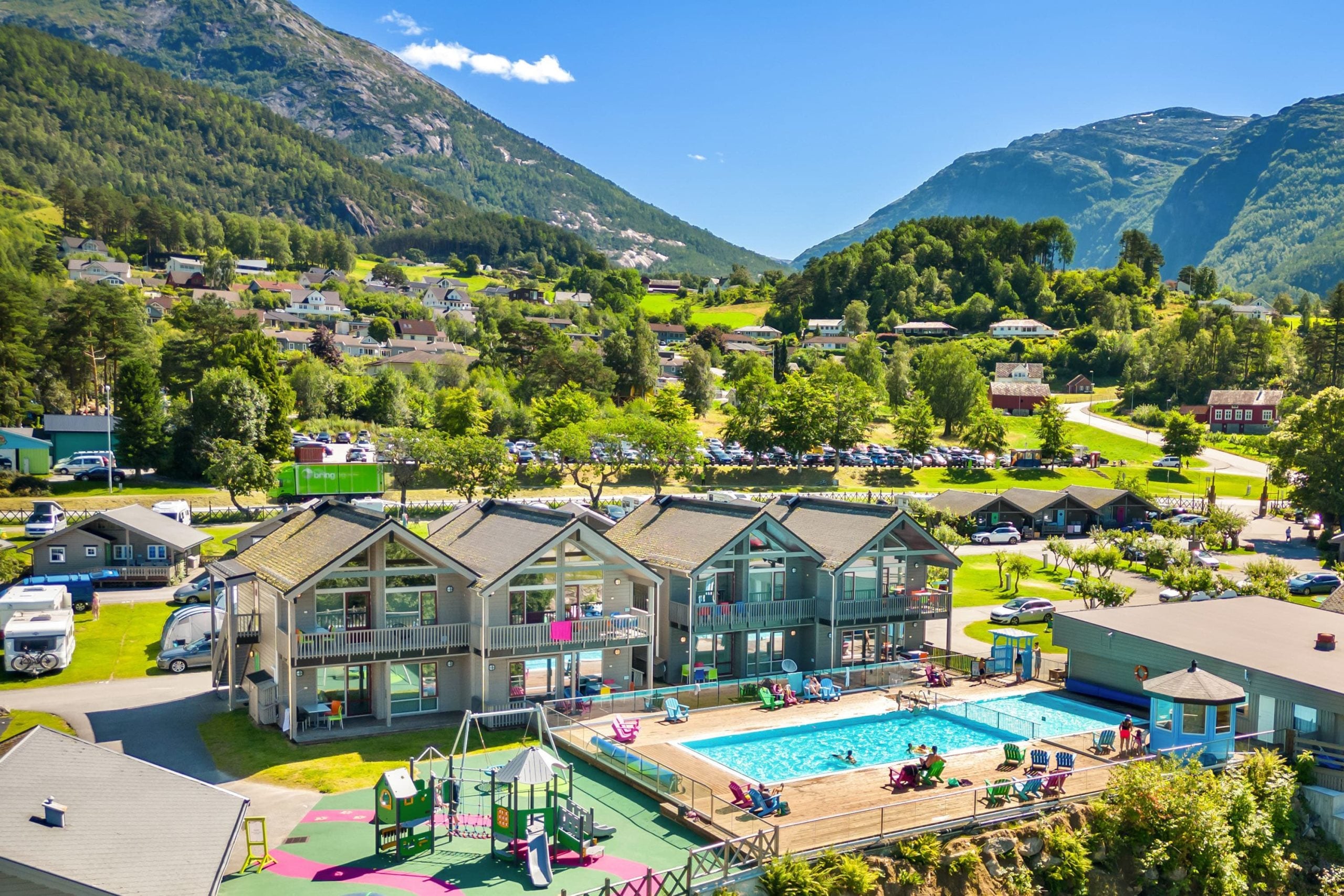 Mikkelparken Ferietun | Reserveren bij Flickmyhouse