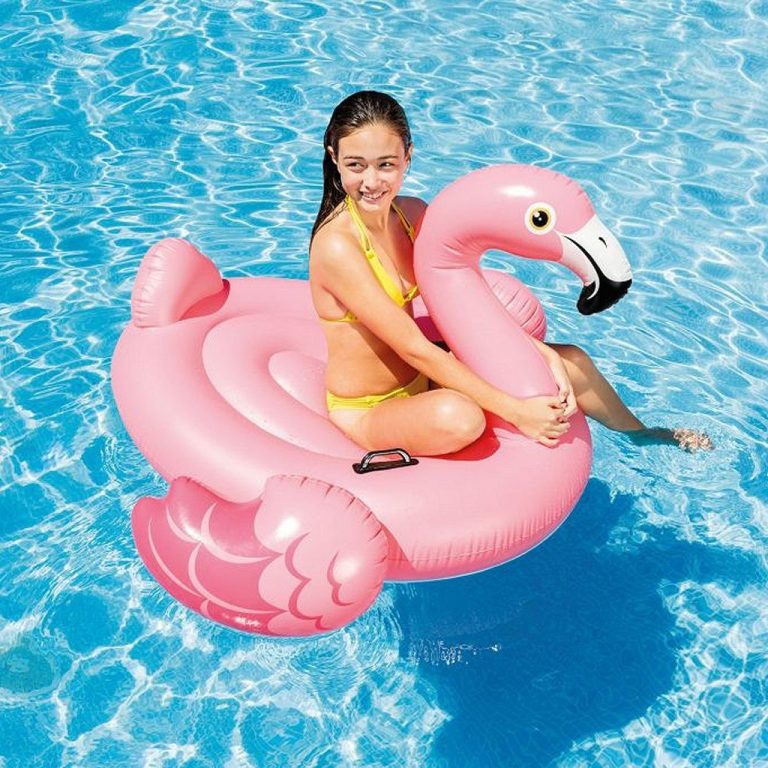 Intex 57558NP Flamingo Ride-On 142x137x97 cm | Kopen bij Flickmyhouse