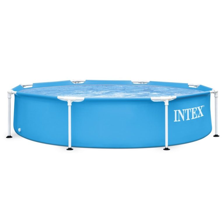 Intex 28205NP Metal Frame Zwembad 244x51 cm Blauw | Kopen bij Flickmyhouse