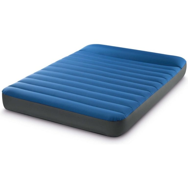 Intex 64012 TruAire Twin Dura-Beam Camping Mattress met Quickfill USB150 luchtpomp 191x137x22 cm | Kopen bij Flickmyhouse