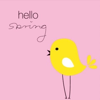 Duni Paasservet Hello Spring Roze/Geel 33x33 cm | Kopen bij Flickmyhouse