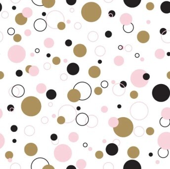 Duni servetten Splashin Dots 3-laags 33x33 | Kopen bij Flickmyhouse