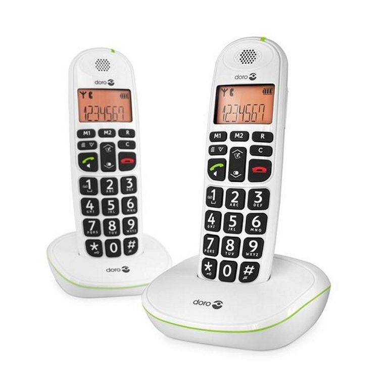 Doro Phone Easy Duo Telefoon Wit | Kopen bij Flickmyhouse