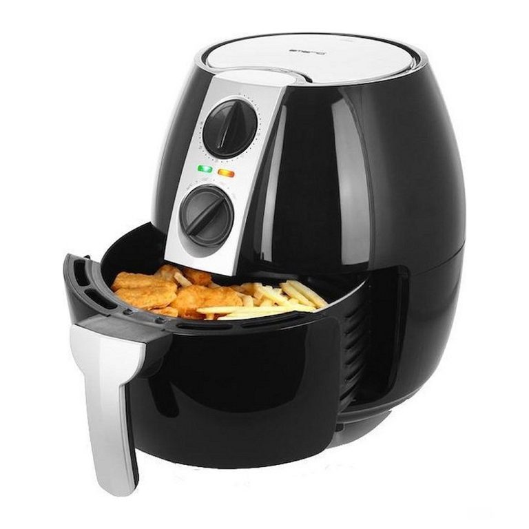Emerio AF-116073 Smart Fryer 4.5L 1500W Zwart/Zilver | Kopen bij Flickmyhouse