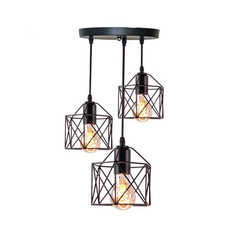 Homestyle Pro MK019-B Industriële Hanglampen Zwart/Metaal | Kopen bij Flickmyhouse