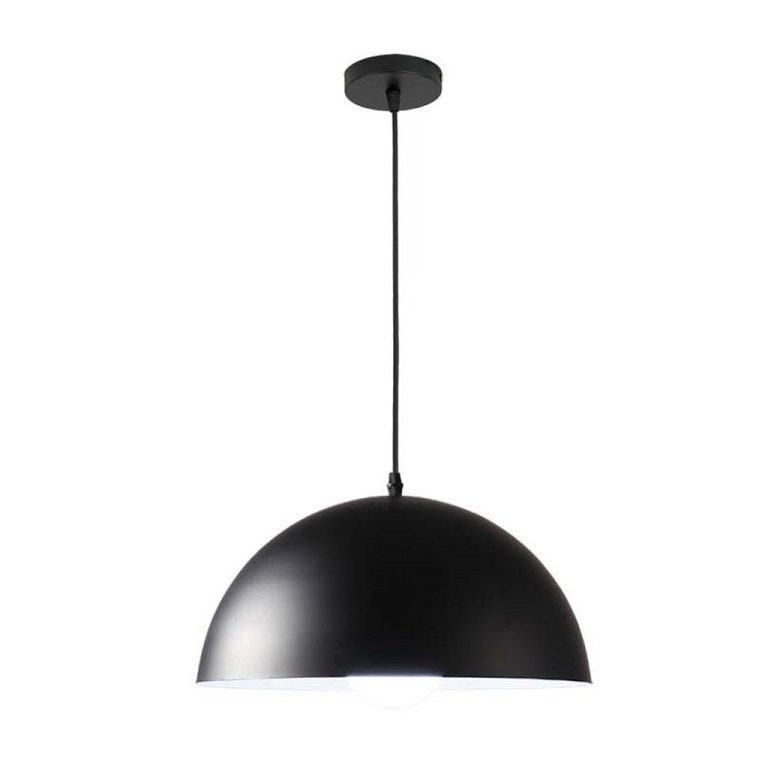 Homestyle Pro MK108-GB Industriële Hanglamp 35x17.5 cm Zwart/Goud/Metaal | Kopen bij Flickmyhouse