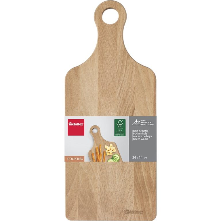 Metaltex Beukenhouten Plank met Greep 34x14 cm | Kopen bij Flickmyhouse