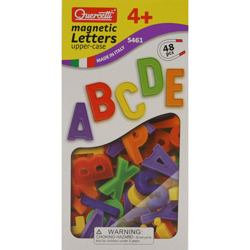 Quercetti Magneetletters Hoofdletters 48 Stuks | Kopen bij Flickmyhouse