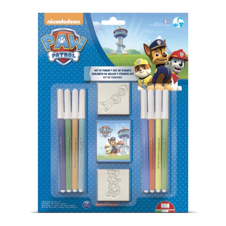 Paw Patrol Kleur- en Stempelset 11-delig | Kopen bij Flickmyhouse