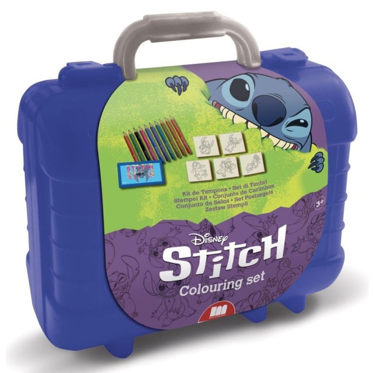 Disney Stitch Kleuren Stempel Kofferset | Kopen bij Flickmyhouse