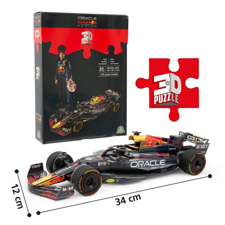3D Puzzel Formule 1 Red Bull Max Verstappen 84 Stukjes | Kopen bij Flickmyhouse